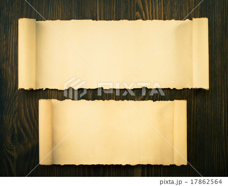 parchment scroll on wood parchment scroll on wood 17862564