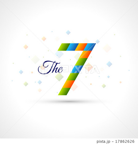 Abstract Logo Template "The 7" 17862626