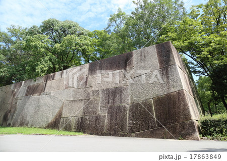 大阪城 京橋口の石垣 大阪城 京橋口の石垣 17863849