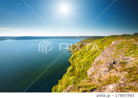 river and sunshine in Bakota 17865983