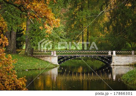 Bridge at autumn time 17866301