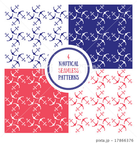 Seamless nautical pattern set Seamless nautical pattern set 17866376