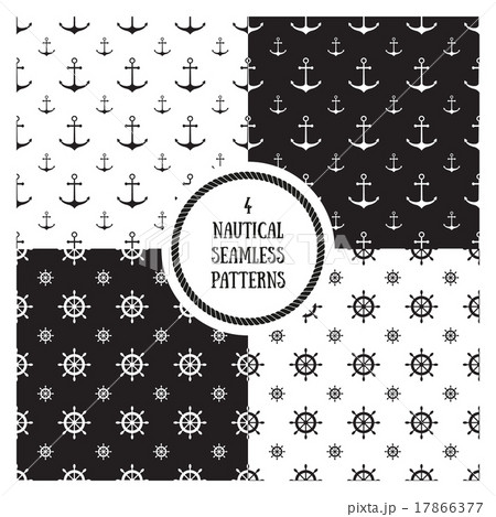 Seamless nautical pattern set Seamless nautical pattern set 17866377