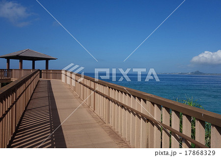 美ら海水族館 海岸遊歩道 美ら海水族館 海岸遊歩道 17868329