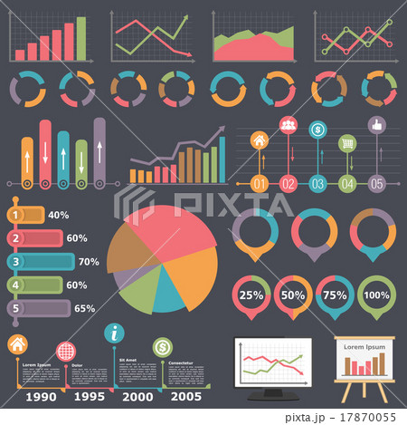 Business Infographic Elements Business Infographic Elements 17870055