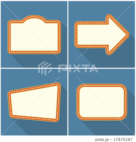 Retro Frames with Lights 17870287