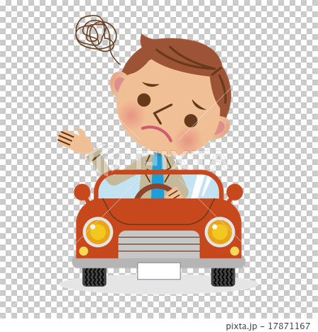 困った表情のドライバー 困った表情のドライバー 17871167