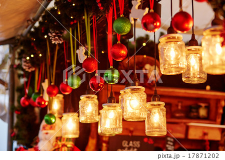 Colorful Christmas decorations 17871202