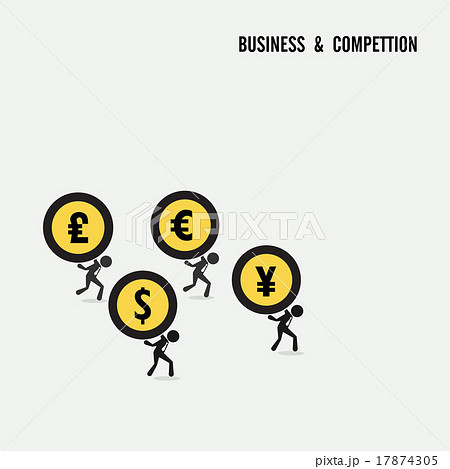 Business competition idea concept. Business idea 17874305