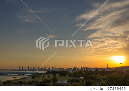 姫路 夕景 17876446
