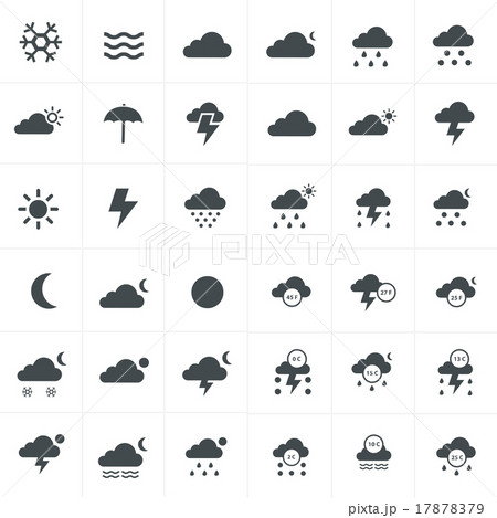 weather icons Set 17878379