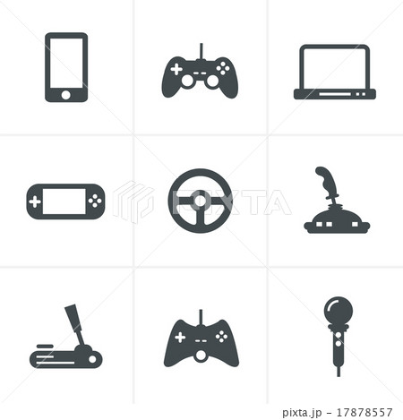 Game Iconsのイラスト素材