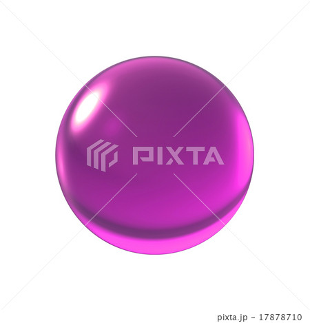 crystal magenta ball 17878710