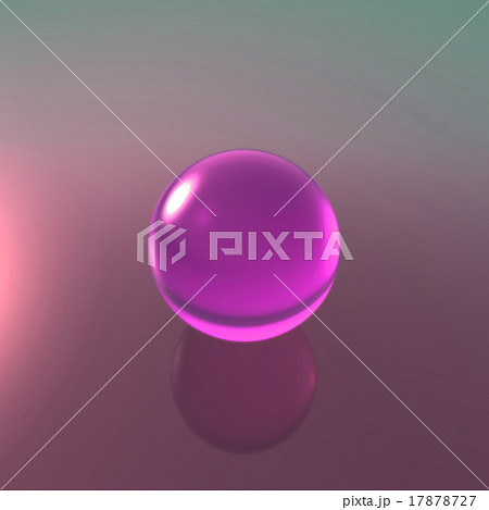 glass magenta ball 17878727
