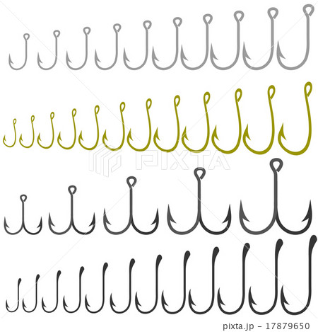 Set of Different Steel Hooks 17879650