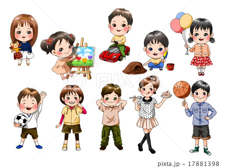イラスト　子供 17881398