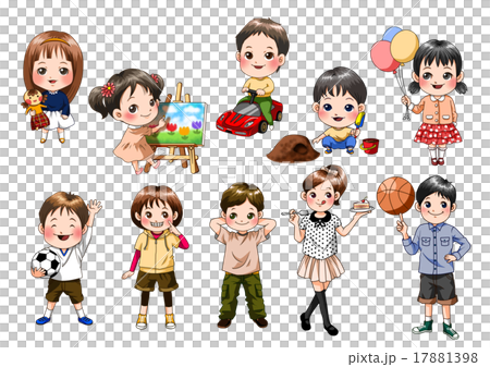 イラスト　子供 17881398