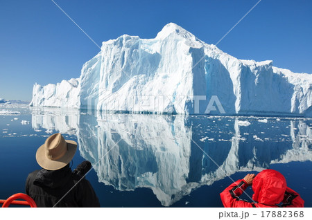 グリーンランド 世界遺産イルリサット氷山クルーズの写真素材 1768