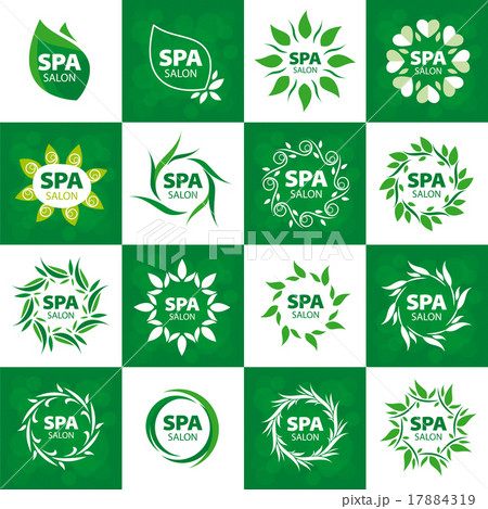biggest collection of vector logos for spa salon 17884319