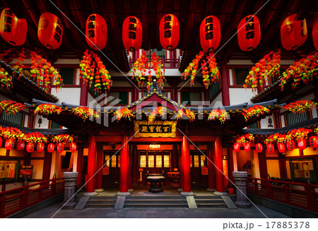 Front gate of the Buddha Tooth Relic Temple Front gate of the Buddha Tooth Relic Temple 17885378