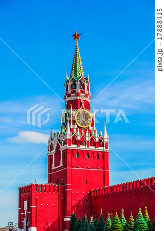 Moscow Kremlin Spasskaya Tower 17888413