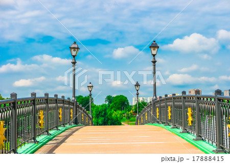 Bridge in Tsaritsyno Park, Moscow Bridge in Tsaritsyno Park, Moscow 17888415