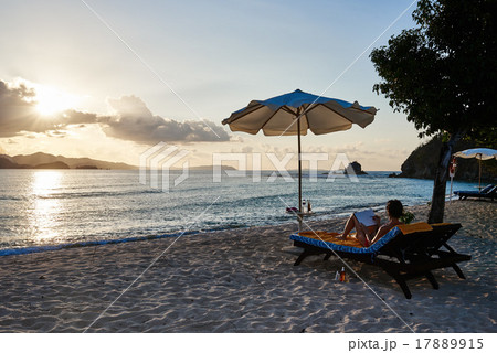 coron white sand beach Palawan Philippines 17889915