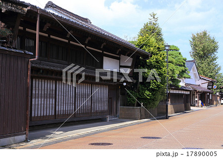 富山 岩瀬地区の街並み 富山 岩瀬地区の街並み 17890005