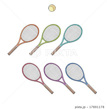 tennis rackets and ball tennis rackets and ball 17891178