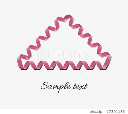 ribbon frame with text 17891186