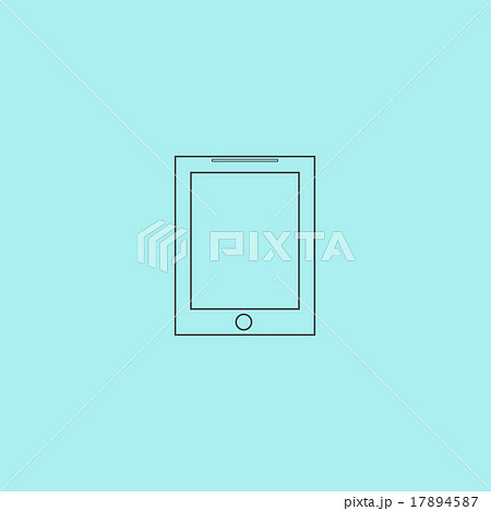Vector smart tablet icon Vector smart tablet icon 17894587