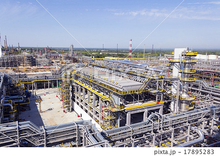 Russian refinery complex at summer daylight 17895283