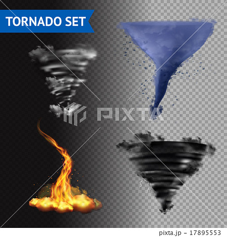 Realistic 3d Tornado Set 17895553