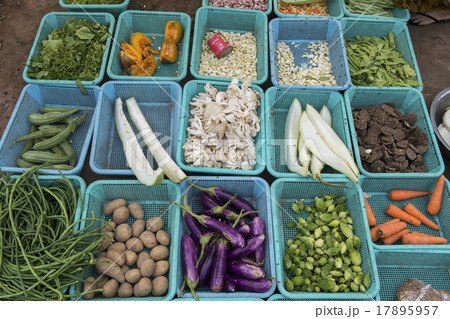 ASIA MYANMAR MANDALAY MARKET FEGETABLE 17895957