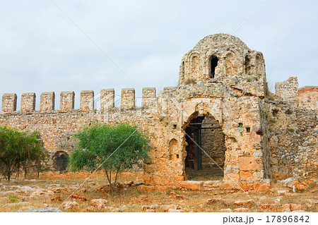 Turkey, Alanya. Ancient castle ruins. Turkey, Alanya. Ancient castle ruins. 17896842