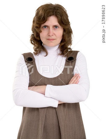 Serious woman 17898623