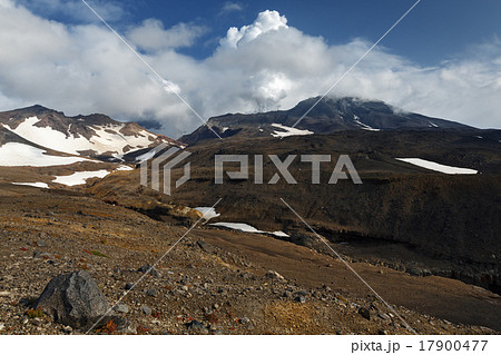 Picturesque volcanic landscape of Kamchatka: beaut 17900477