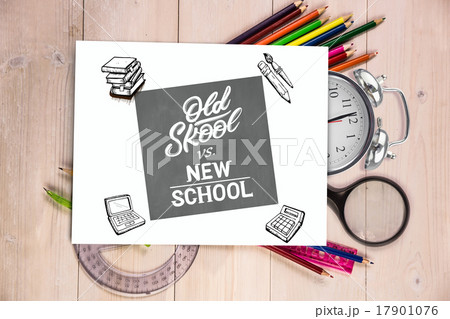 Composite image of school doodles Composite image of school doodles 17901076