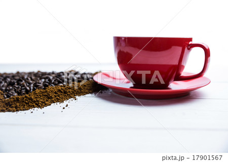 Coffee on a table with cup 17901567