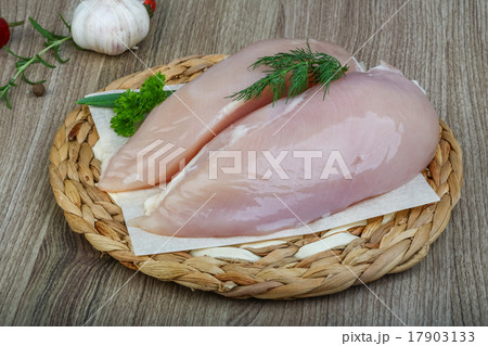 Raw chicken breast Raw chicken breast 17903133