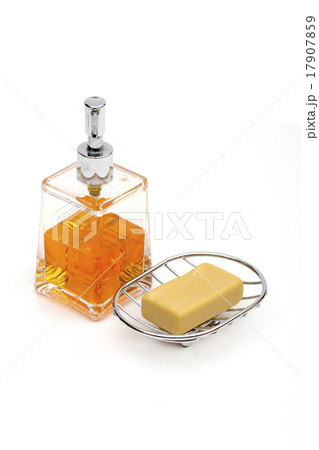 soap on the white background 17907859