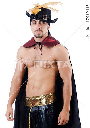 Pirate isolated on the white Pirate isolated on the white 17910413