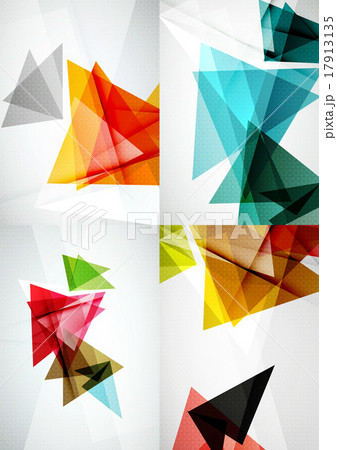 Set of angle and straight lines design abstract 17913135