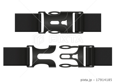 plastic buckle clasp vector illustration 17914185