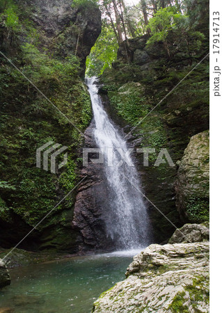 高知県大豊町　竜王の滝 17914713
