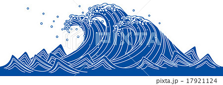 青い波　和風 17921124