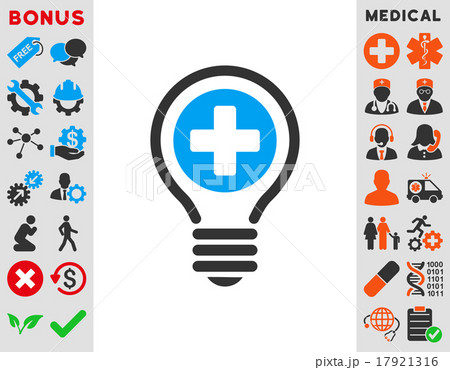 Medical Bulb Icon 17921316