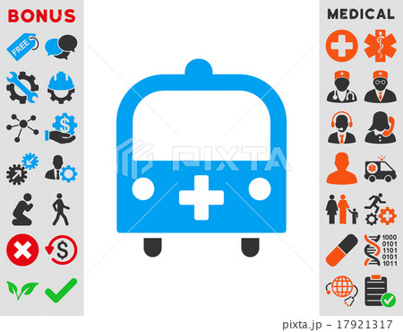 Medical Bus Icon 17921317