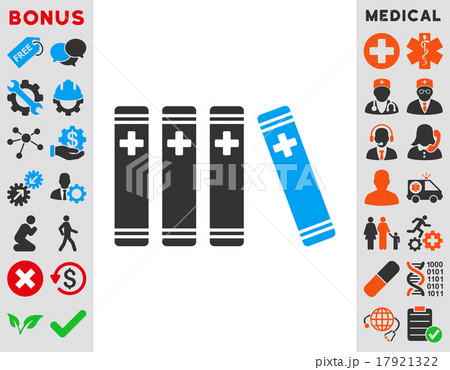 Medical Books Icon 17921322