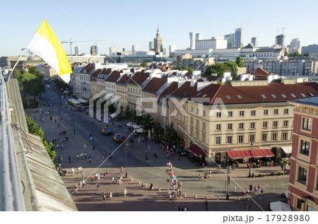 Elevated view of old town Elevated view of old town 17928980